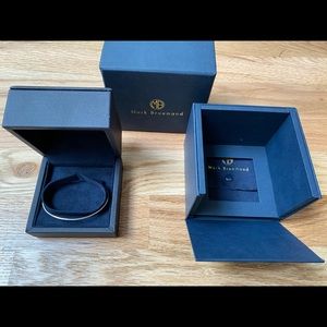 Mark Broumand white gold diamond cuff bracelet